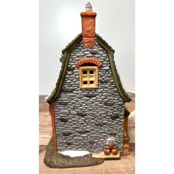 Vintage Department 56 Dickens Village White Horse Bakery Ceramic Building - Picture 2 of 8